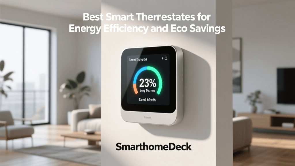 Best Smart Thermostats for Energy Efficiency and Eco Savings