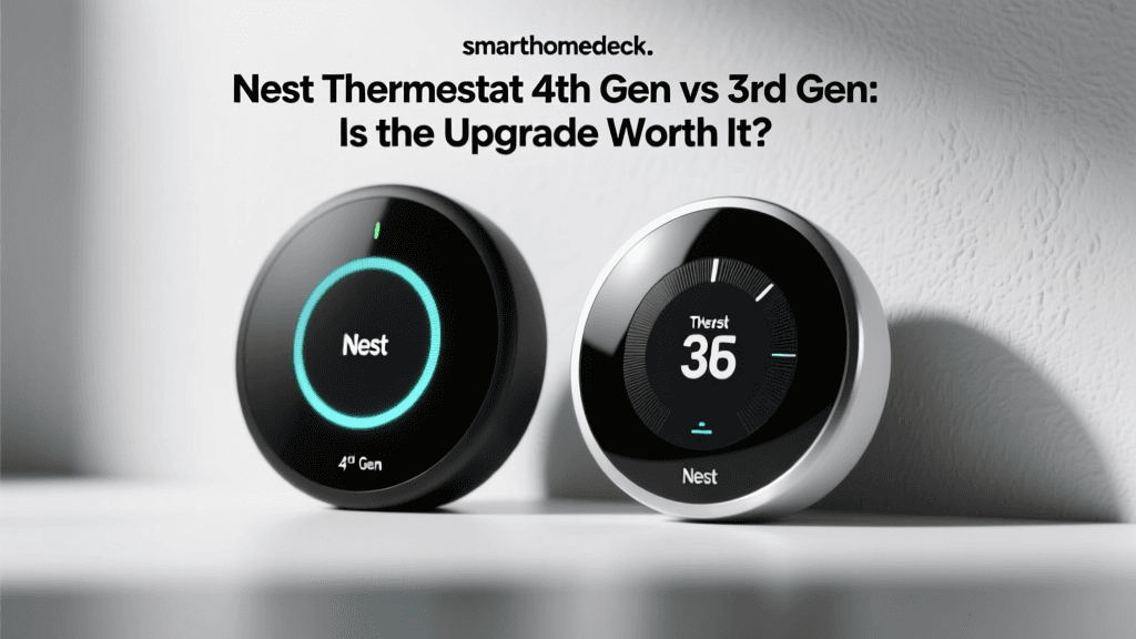 Nest Thermostat 4th Gen vs 3rd Gen: Is the Upgrade Worth It?