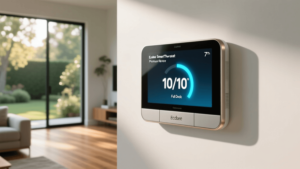 Ecobee SmartThermostat Premium Review: Full Deck Score