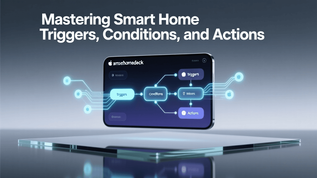 Mastering Smart Home Triggers, Conditions, and Actions
