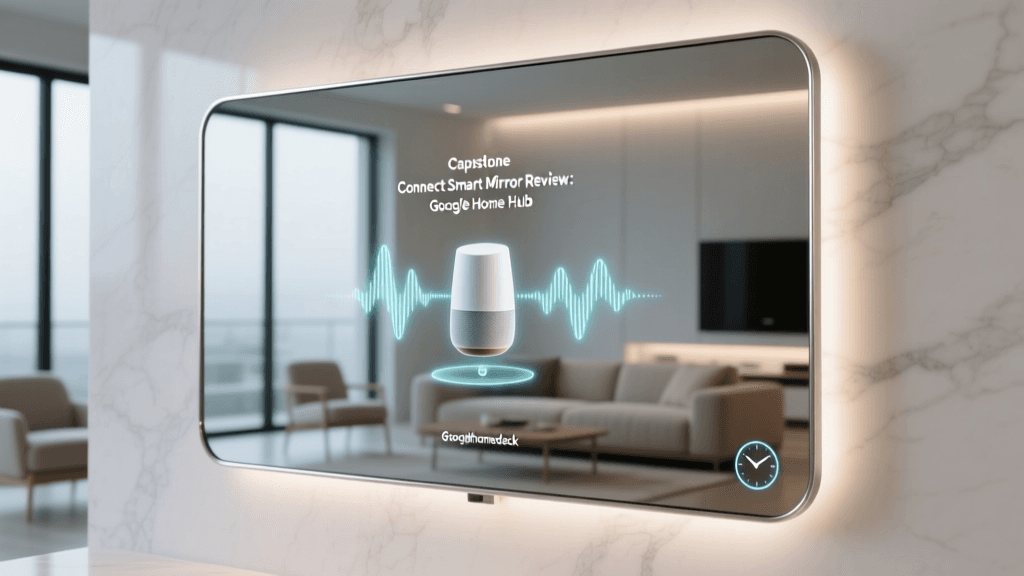 Capstone Connect Smart Mirror Review: Google Home Hub