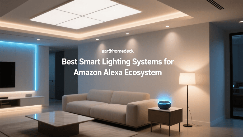 Best Smart Lighting Systems for Amazon Alexa Ecosystem
