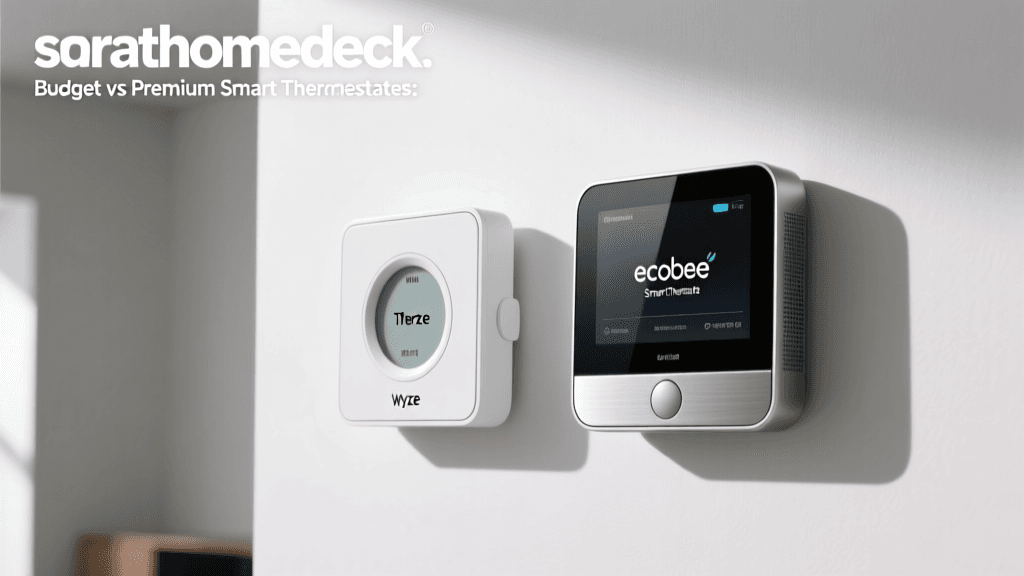 Budget vs Premium Smart Thermostats: Wyze vs ecobee