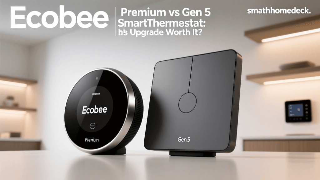 Ecobee Premium vs Gen 5 SmartThermostat: Is the Upgrade Worth It?