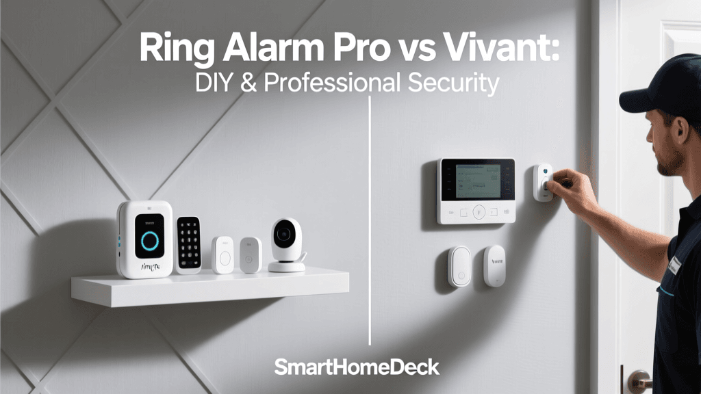 Ring Alarm Pro vs Vivint: DIY vs Professional Security