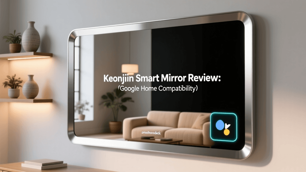 Keonjiin Smart Mirror Review: Google Home Compatibility
