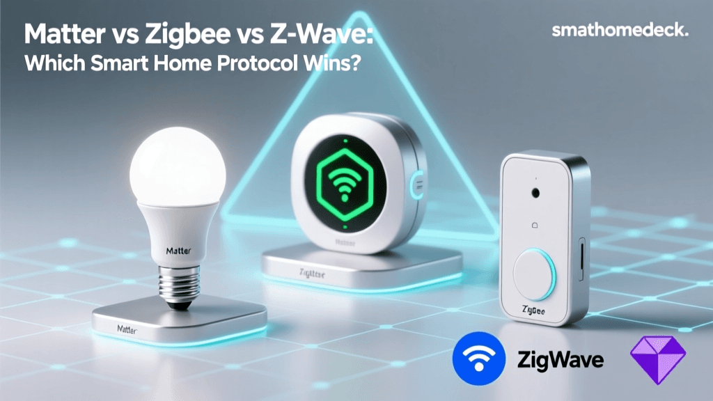 Matter vs Zigbee vs Z-Wave: Which Smart Home Protocol Wins?