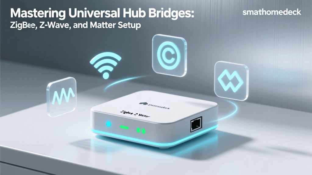 Mastering Universal Hub Bridges: Zigbee, Z-Wave, and Matter Setup