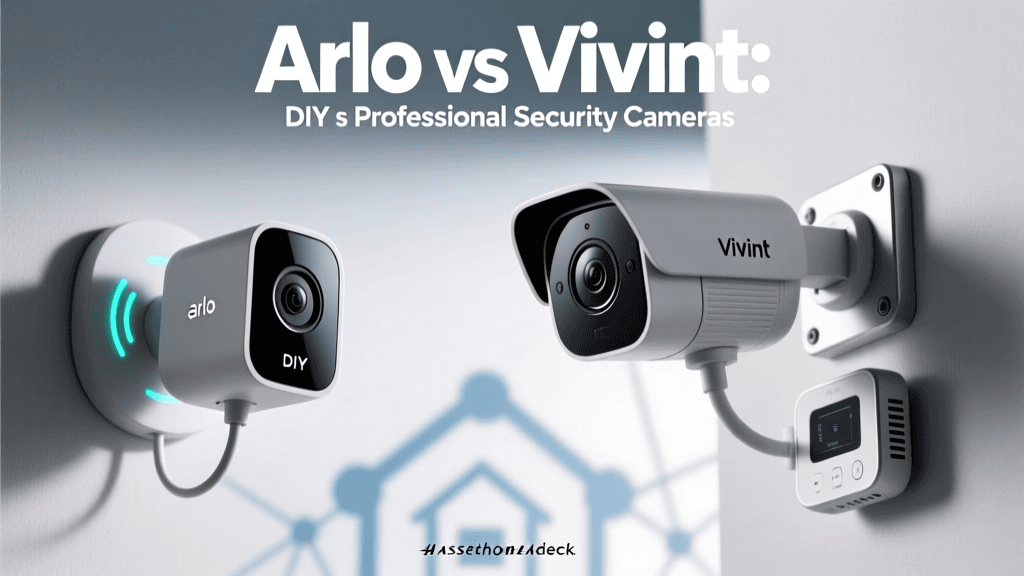 Arlo vs Vivint: DIY vs Professional Security Cameras