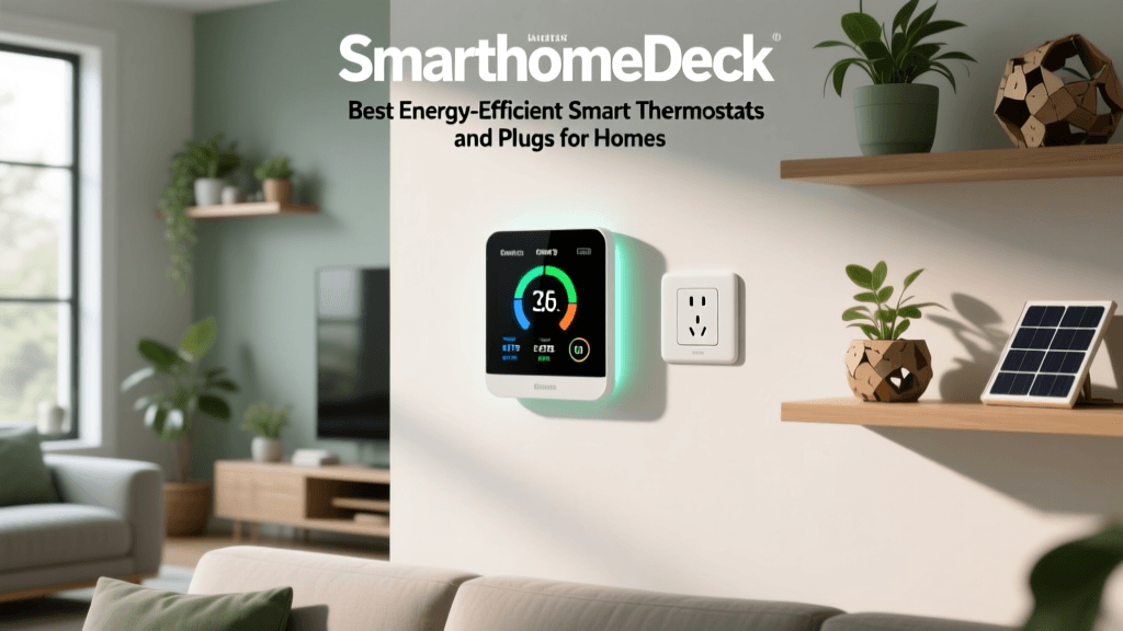 Best Energy-Efficient Smart Thermostats and Plugs for Homes