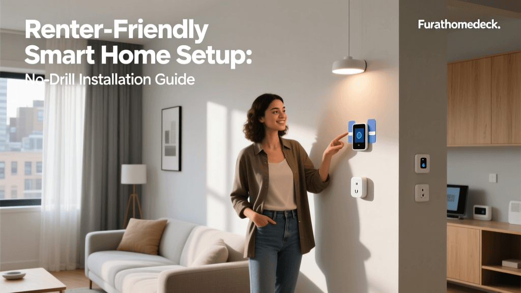 Renter-Friendly Smart Home Setup: No-Drill Installation Guide