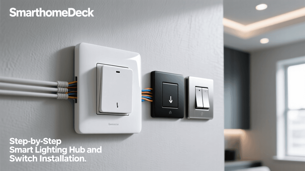 Step-by-Step Smart Lighting Hub and Switch Installation