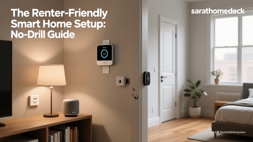 The Renter-Friendly Smart Home Setup: No-Drill Guide