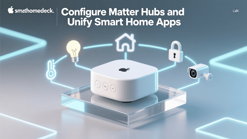 How to Configure Matter Hubs and Unify Smart Home Apps