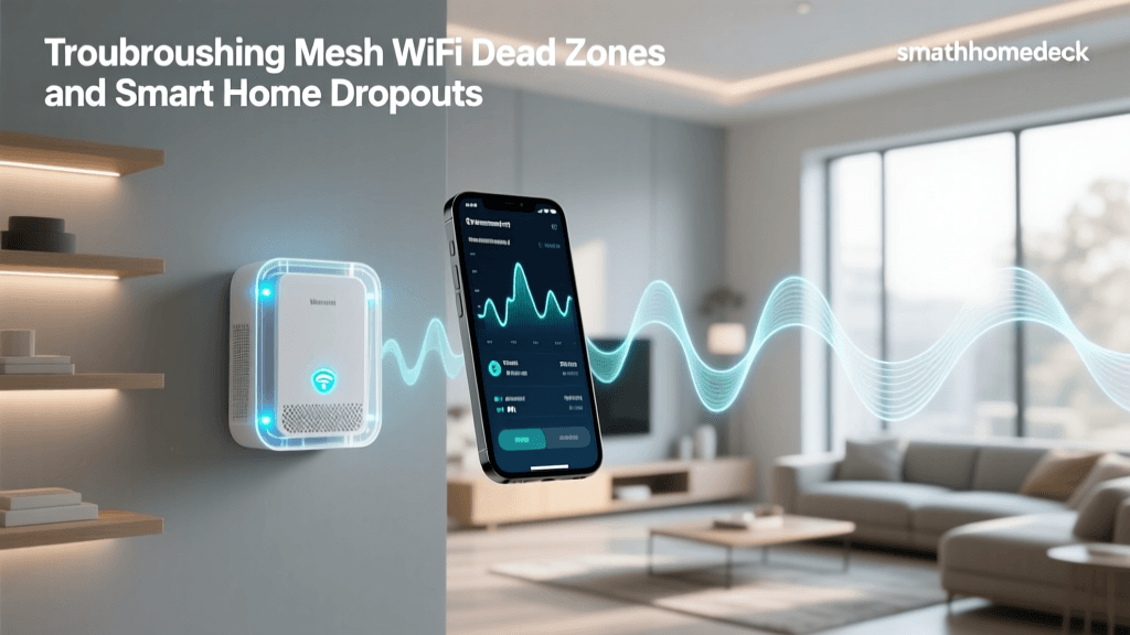 Troubleshooting Mesh WiFi Dead Zones and Smart Home Dropouts