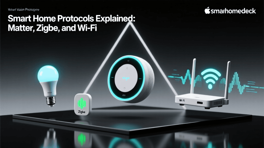 Smart Home Protocols Explained: Matter, Zigbee, and Wi-Fi