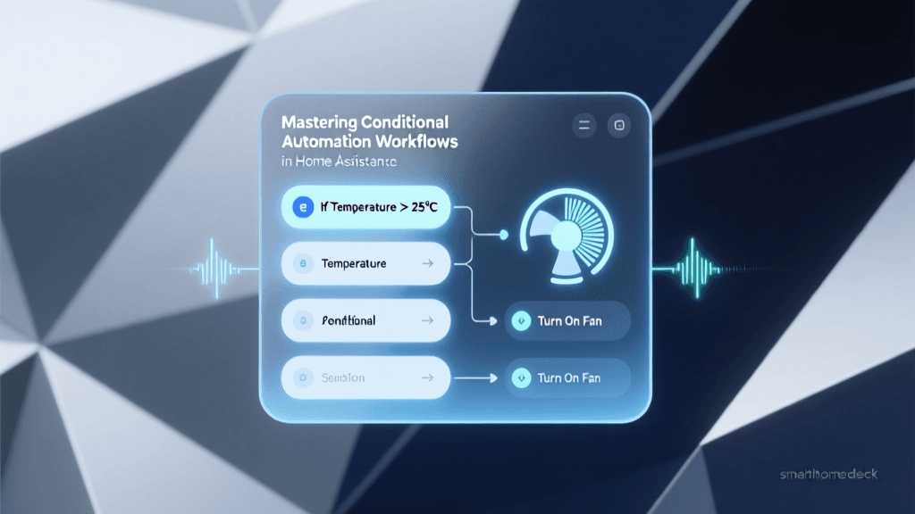 Mastering Conditional Automation Workflows in Home Assistant