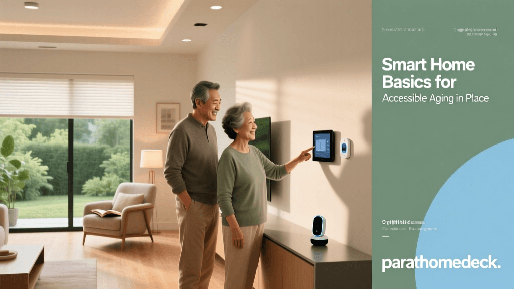 Smart Home Basics for Seniors: Accessible Aging in Place