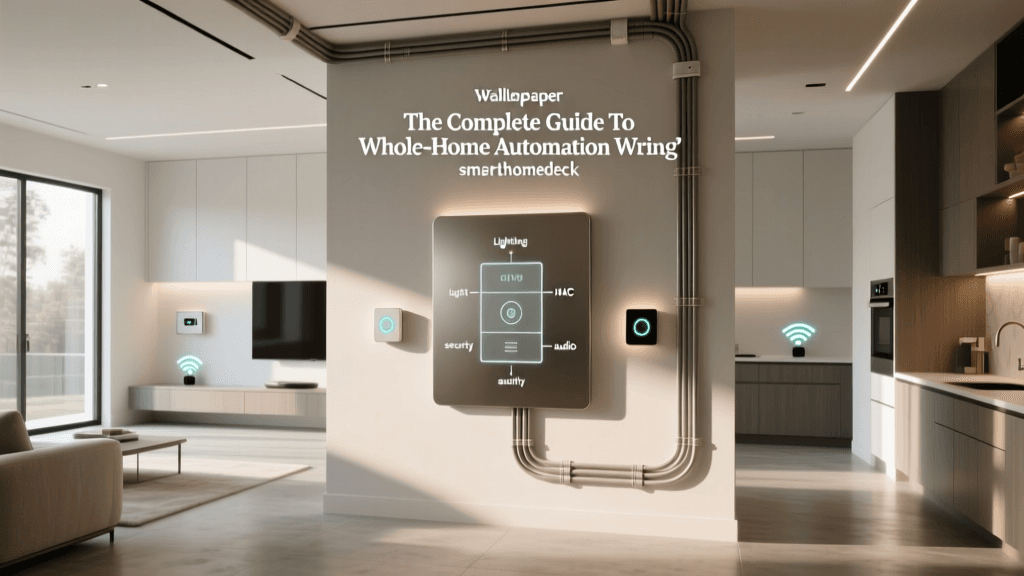 The Complete Guide To Whole-Home Automation Wiring