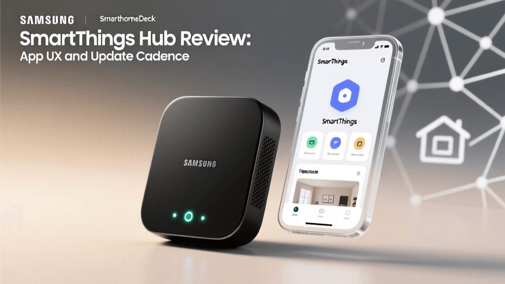 Samsung SmartThings Hub Review: App UX and Update Cadence