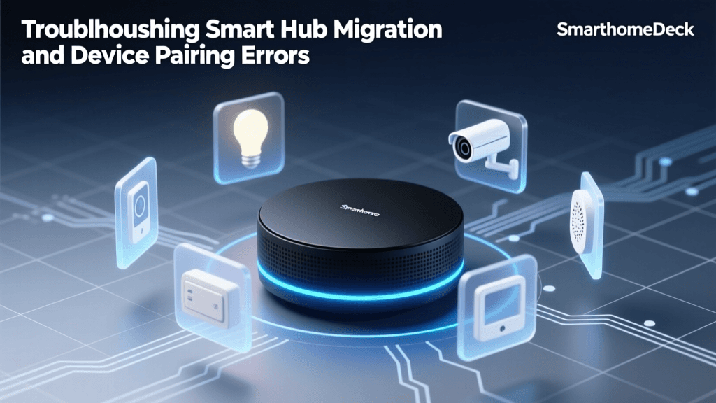 Troubleshooting Smart Hub Migration and Device Pairing Errors