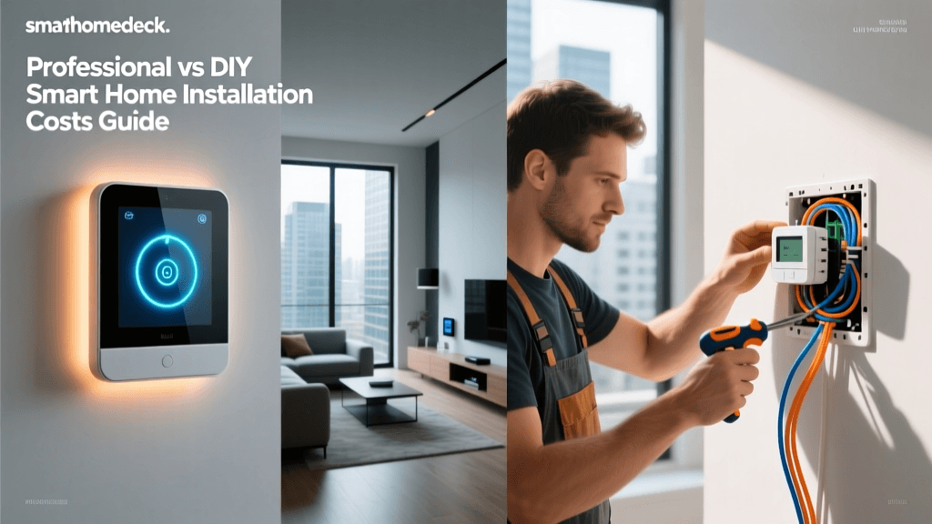Professional vs DIY Smart Home Installation Costs Guide