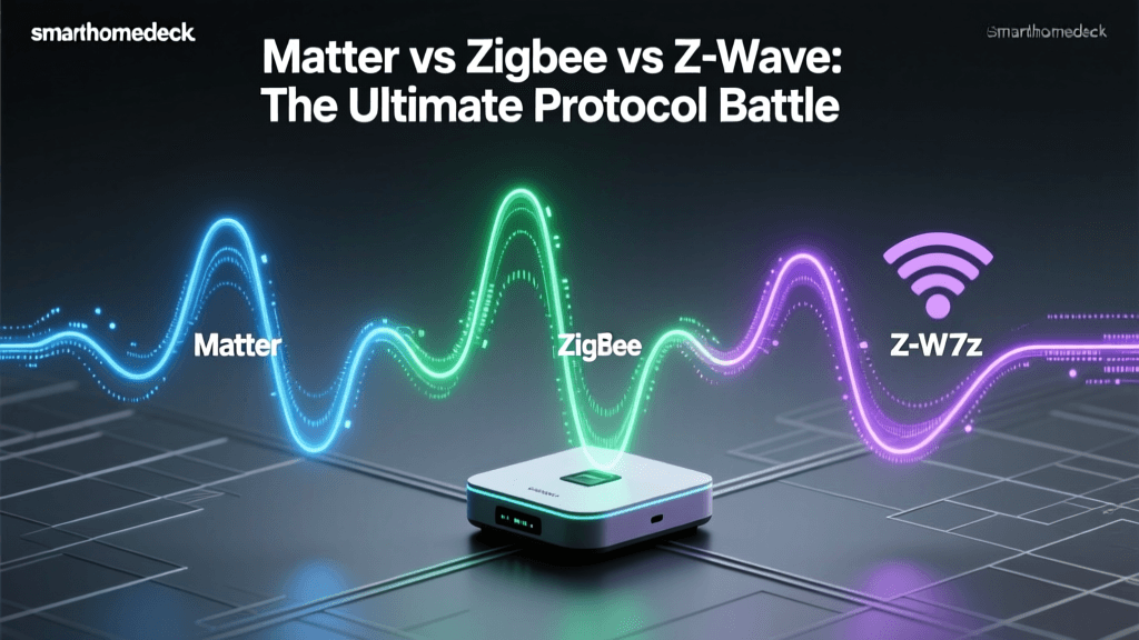 Matter vs Zigbee vs Z-Wave: The Ultimate Protocol Battle