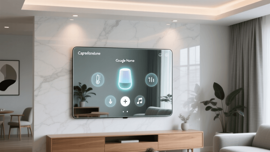 Capstone Connecte Smart Mirror Review: Google Home Setup