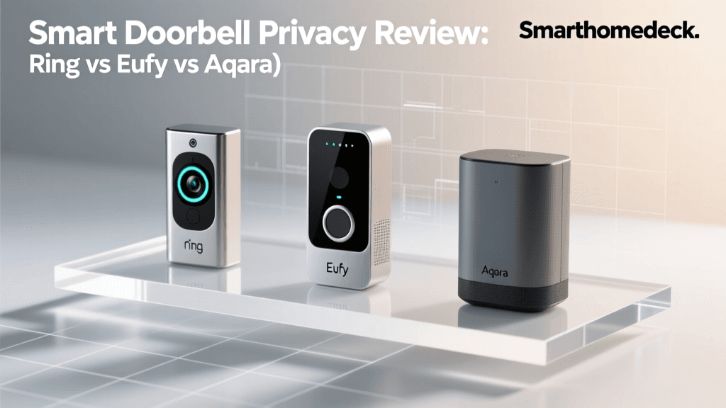 Smart Doorbell Privacy Review: Ring vs Eufy vs Aqara