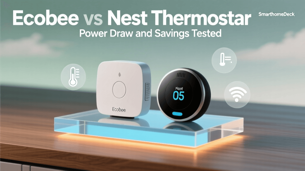 Ecobee vs Nest Thermostat Power Draw and Savings Tested