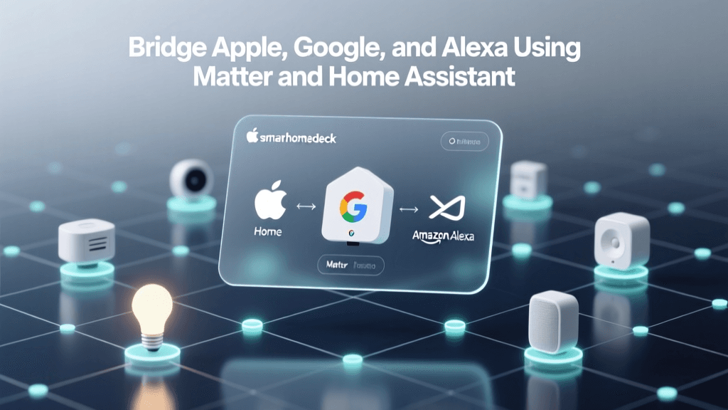 Bridge Apple, Google, and Alexa Using Matter and Home Assistant
